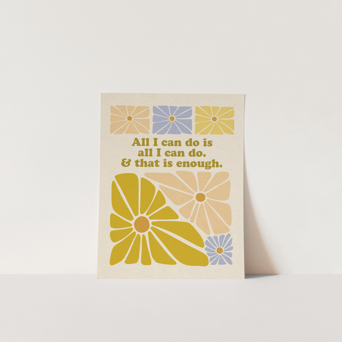 All I Can Do - Color Refresh Print