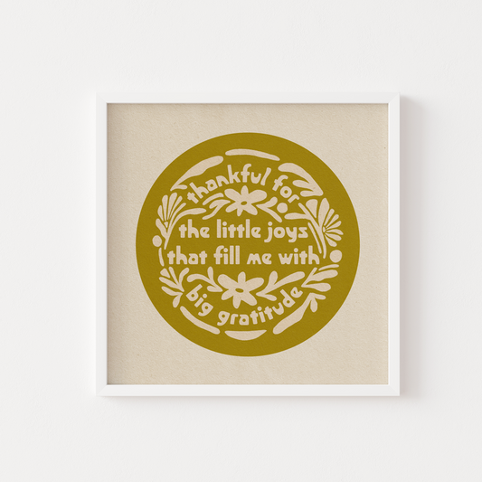Little Big Joys - Print