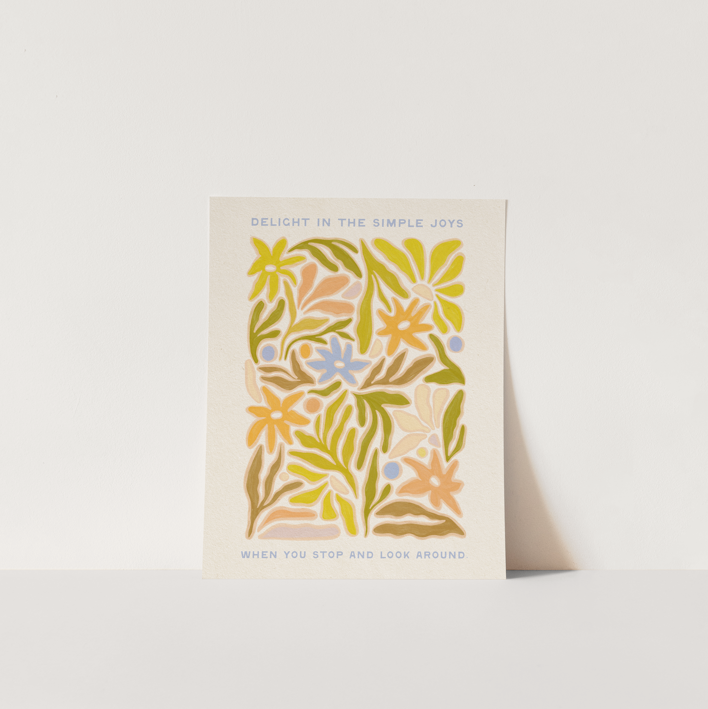 Delight In The Simple Joys - Print