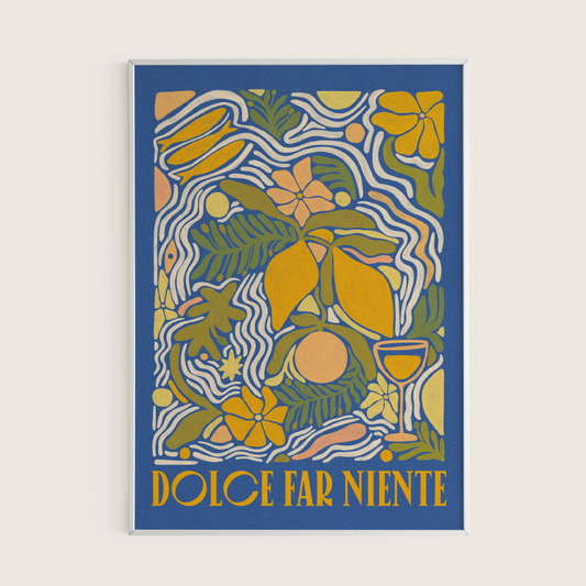 Dolce Far Niente; The Sweetness Of Doing Nothing - Art Print