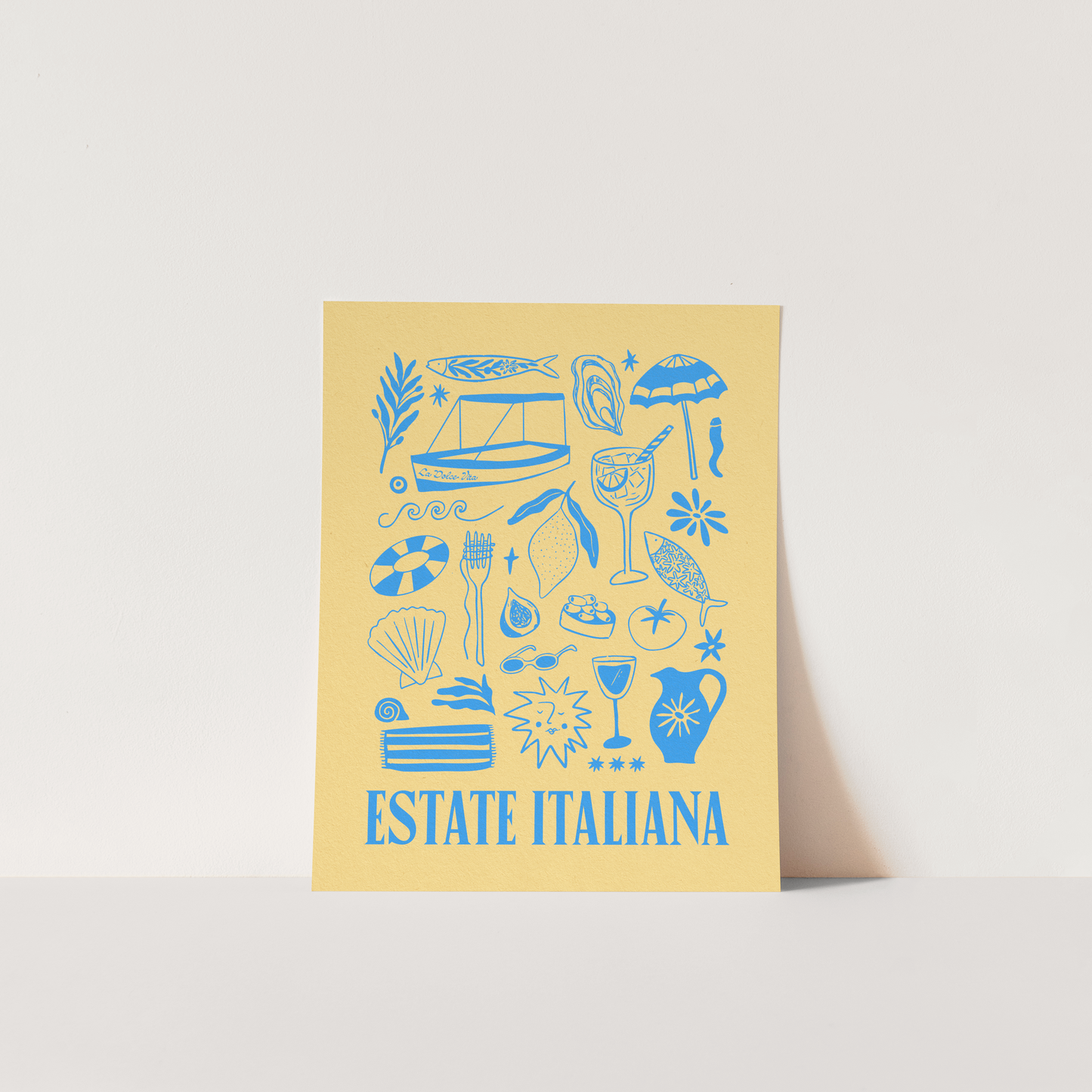 Estate Italiana; Italian Summer - Art Print