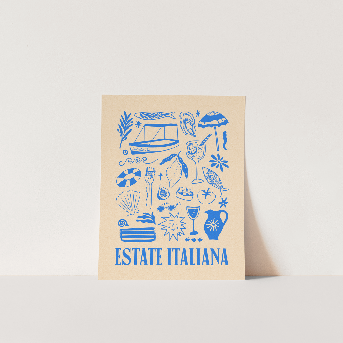Estate Italiana; Italian Summer - Art Print