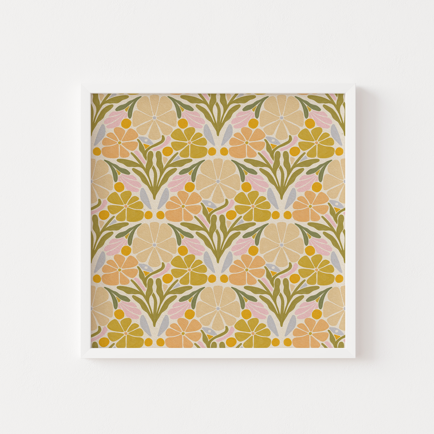 Flora Fun Repeating Pattern - Print