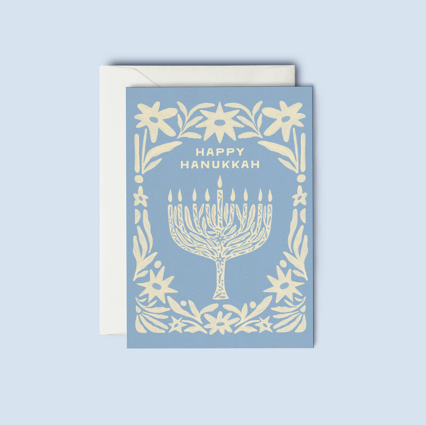 Happy Hanukkah - Holiday Greeting Card