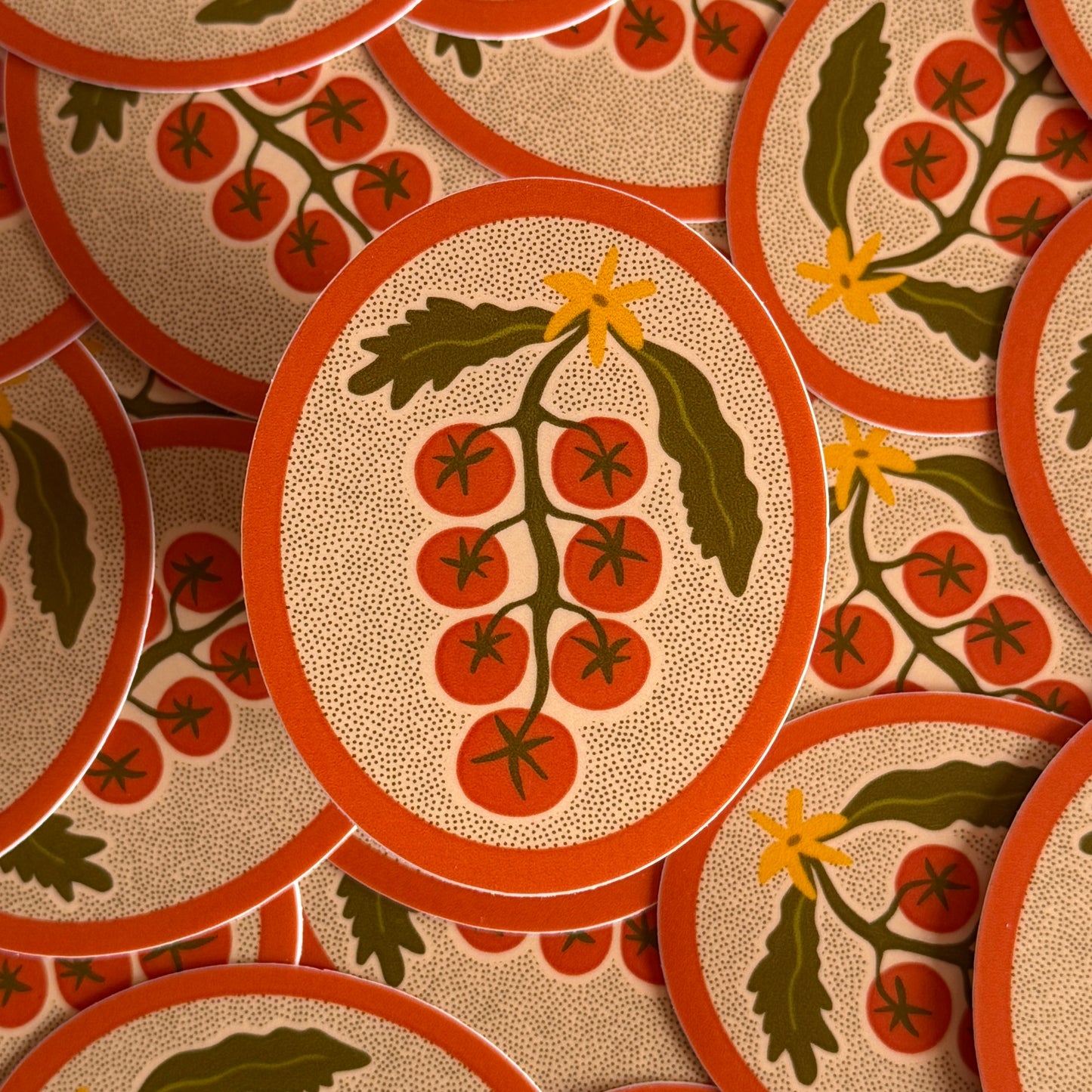 Tomato Vine - Vinyl Sticker
