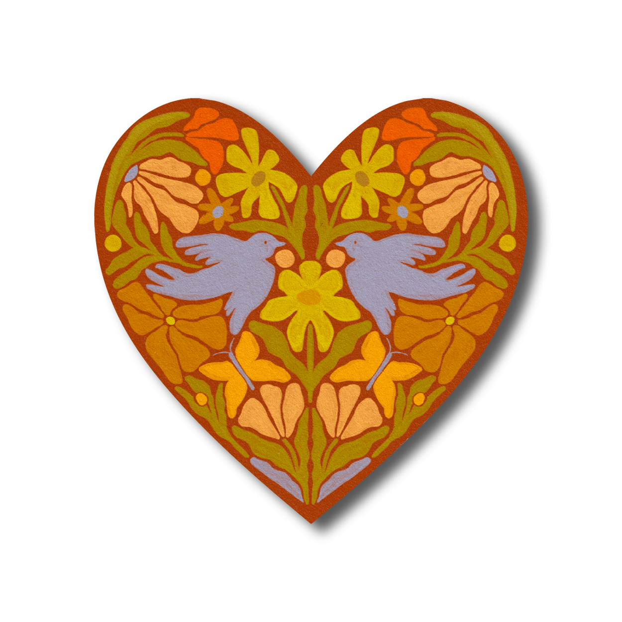 Lovebirds - Vinyl Sticker