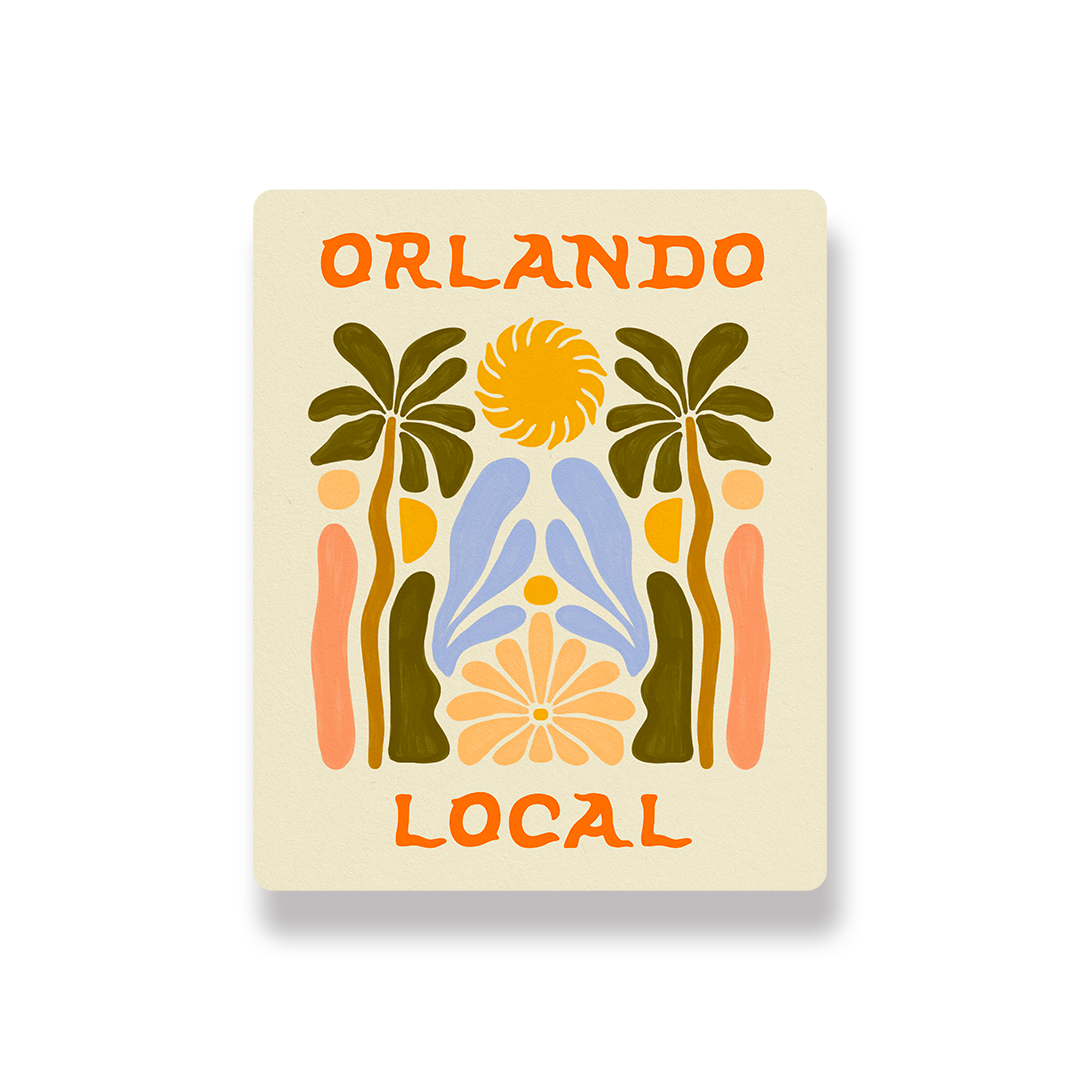 Orlando Local - Vinyl Sticker