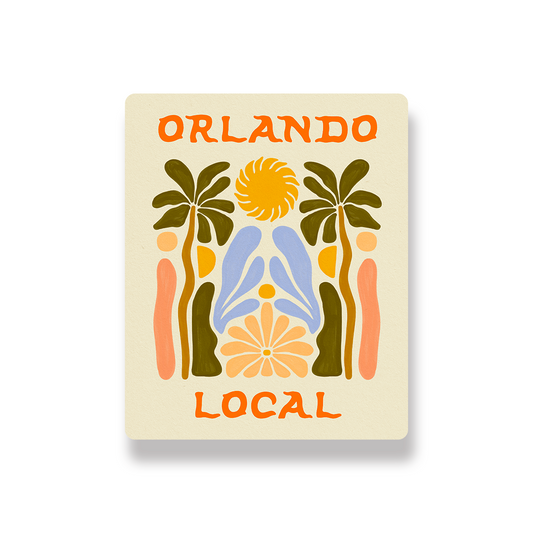 Orlando Local - Vinyl Sticker