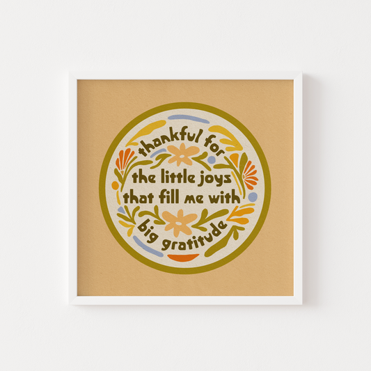 Little Big Joys - Print