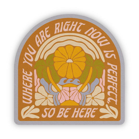 So Be Here - Vinyl Sticker