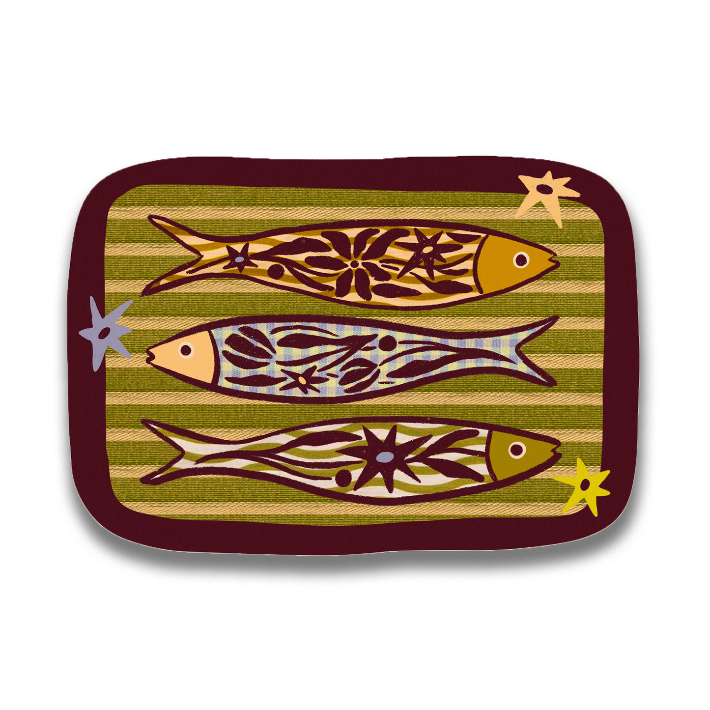 Sardines - Vinyl Sticker