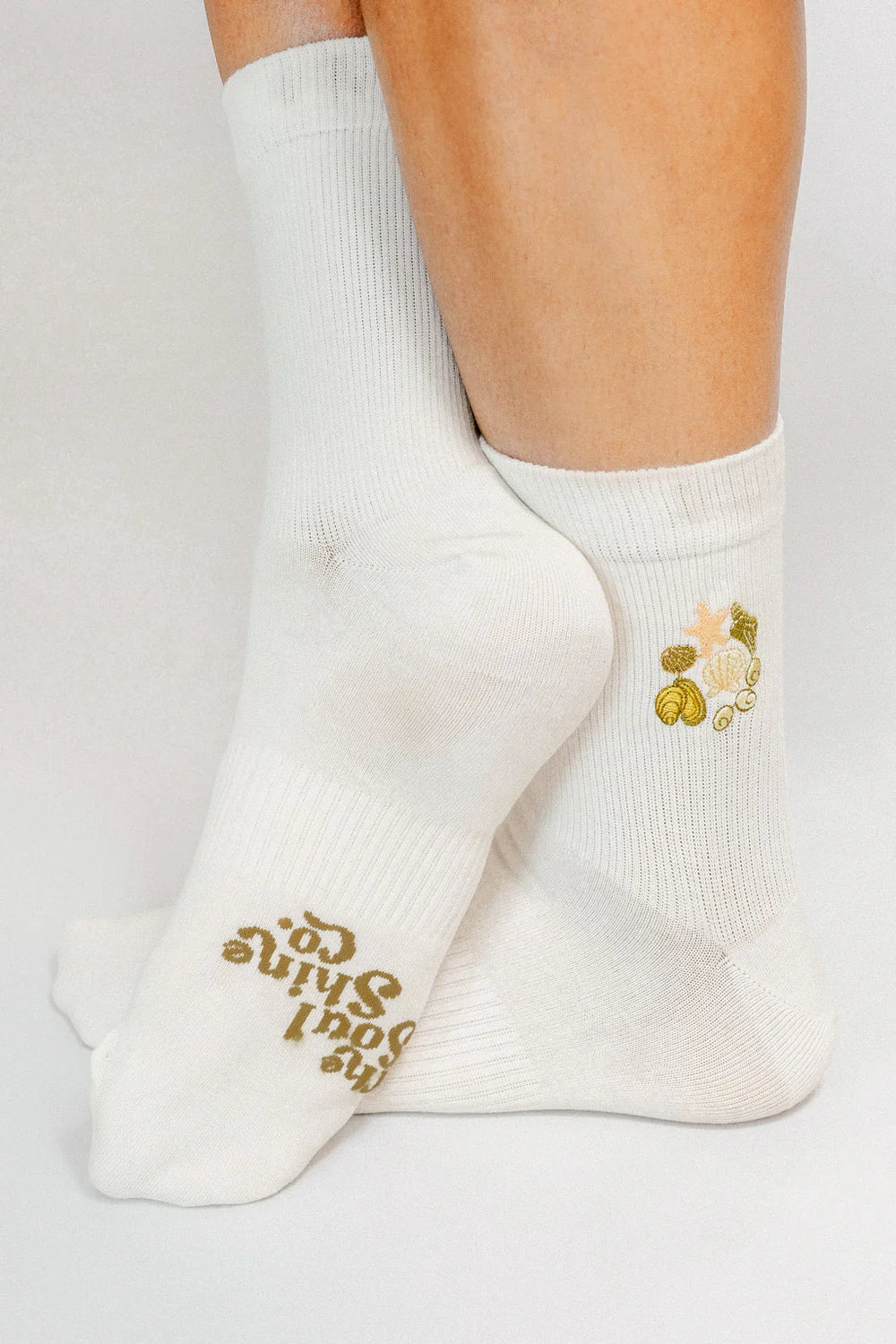 SoulShine Shells — Knit Ankle Sock