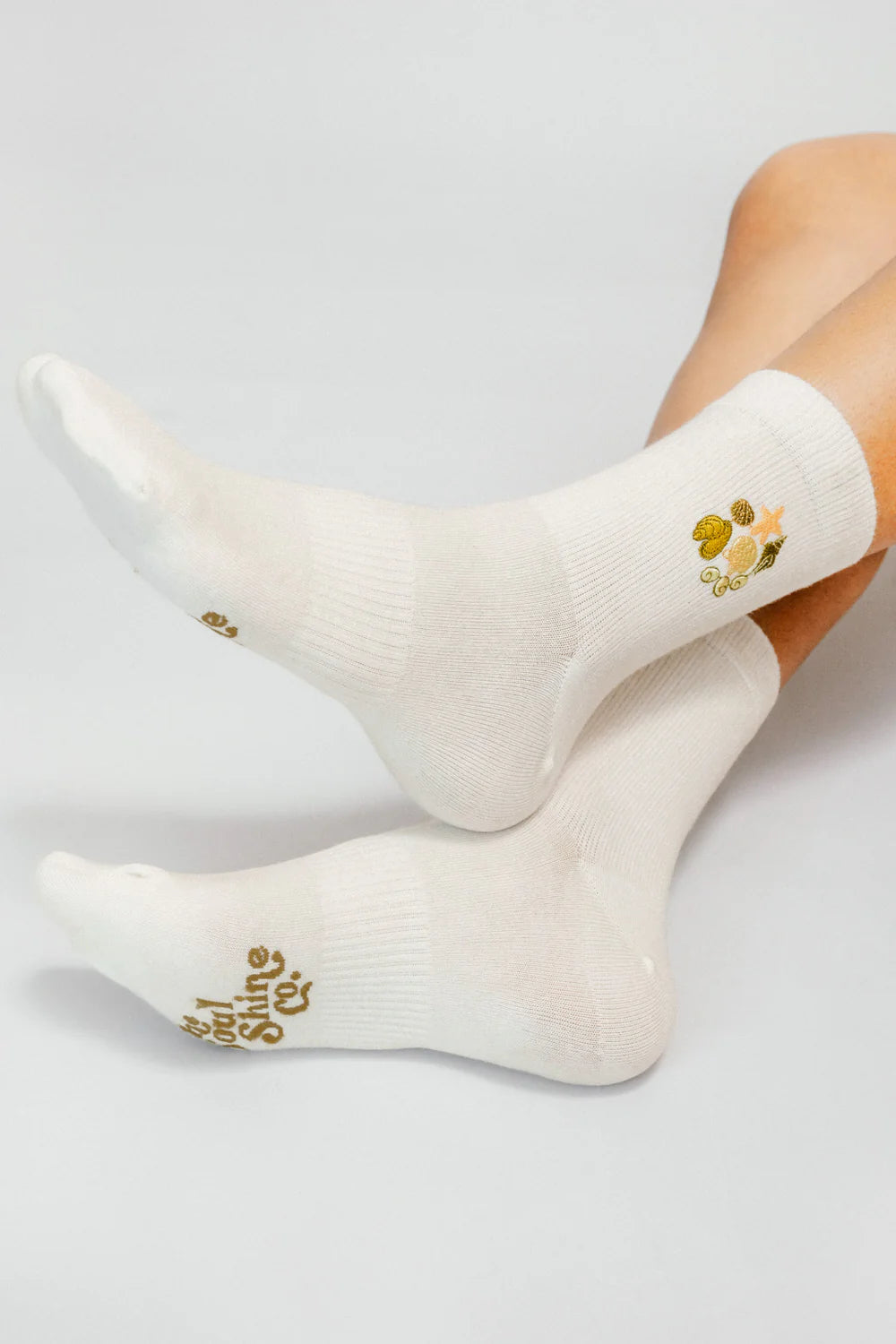 SoulShine Shells — Knit Ankle Sock