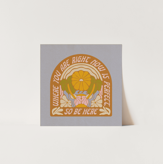 So Be Here - Print