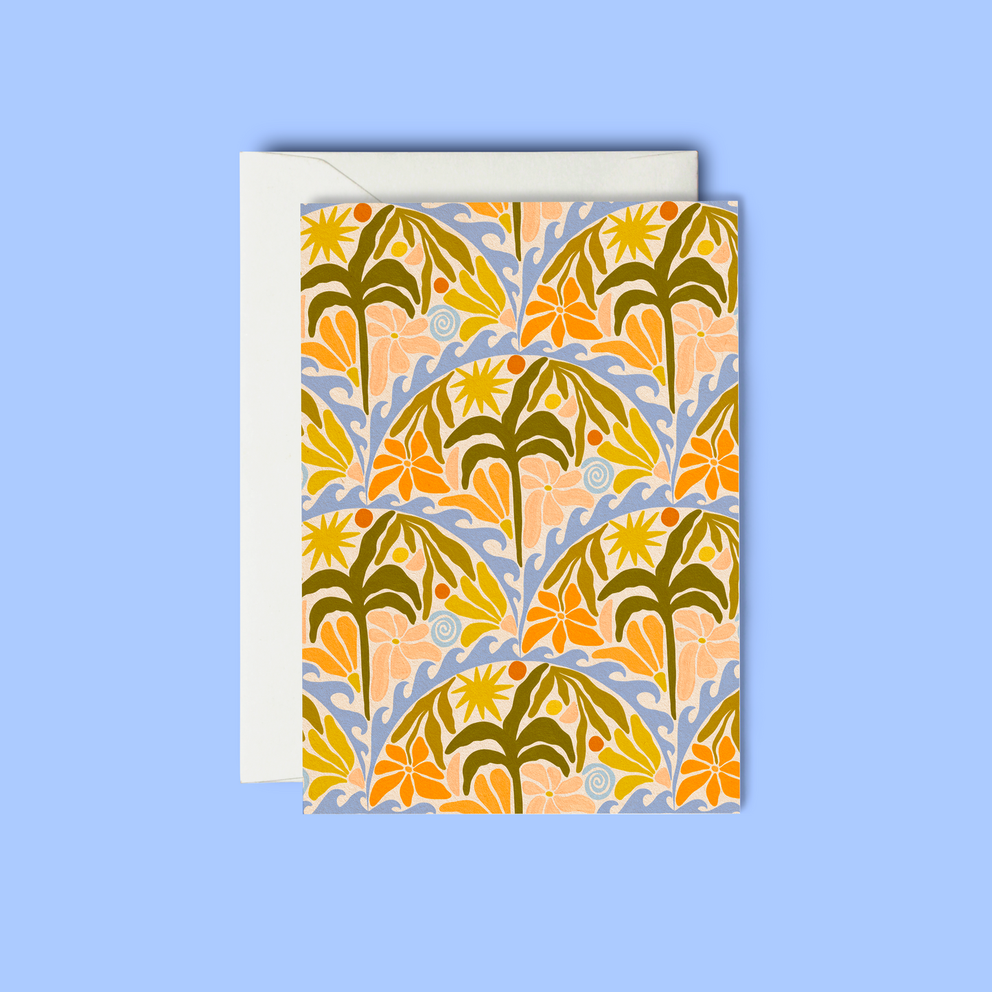 Coastal Groove - Greeting Card