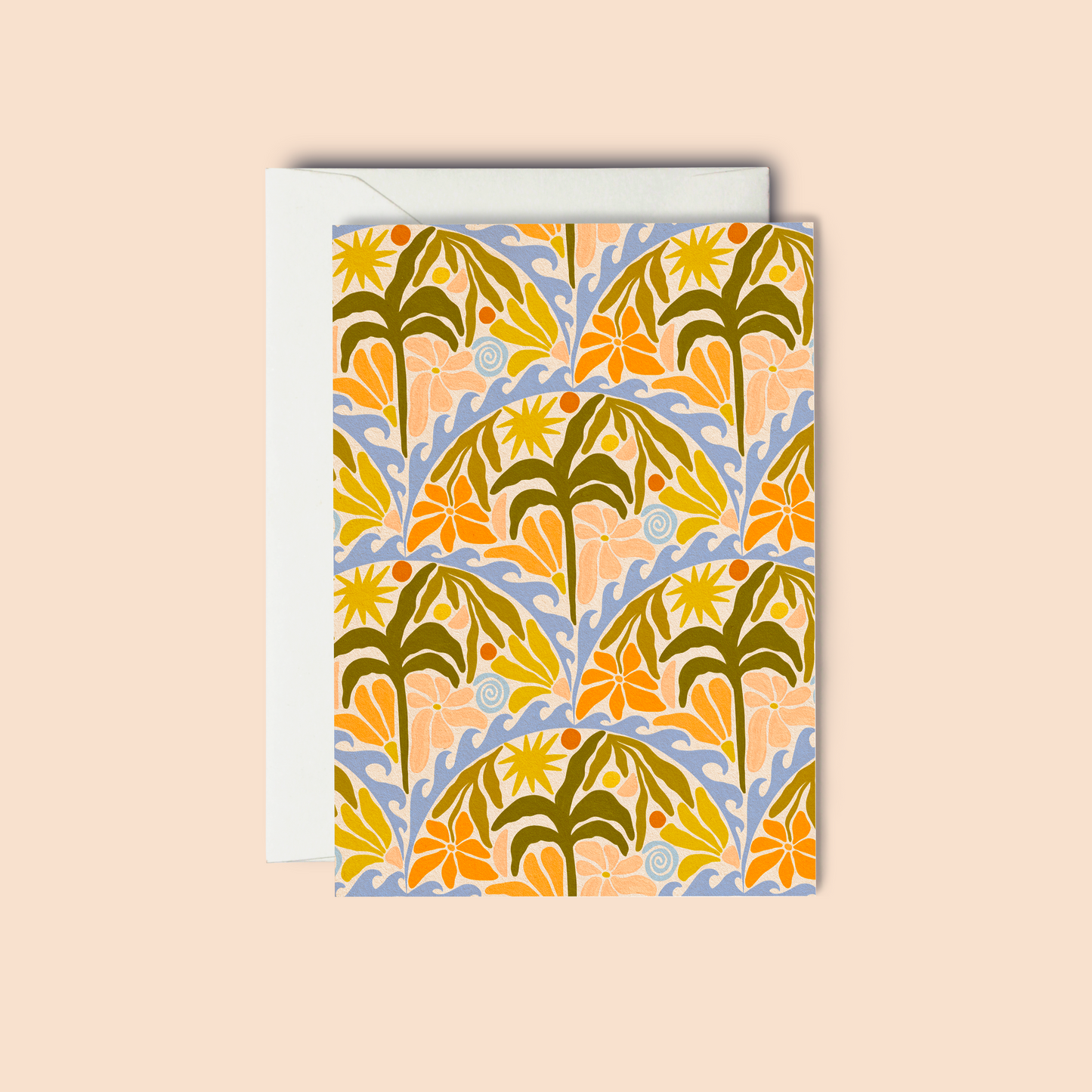 Coastal Groove - Greeting Card