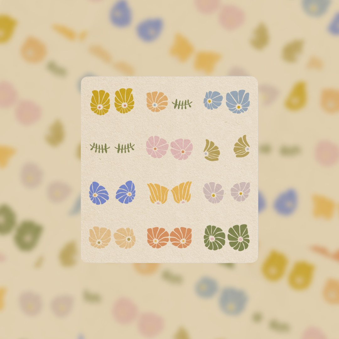 Flower Tatas - Vinyl Sticker