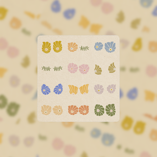 Flower Tatas - Vinyl Sticker