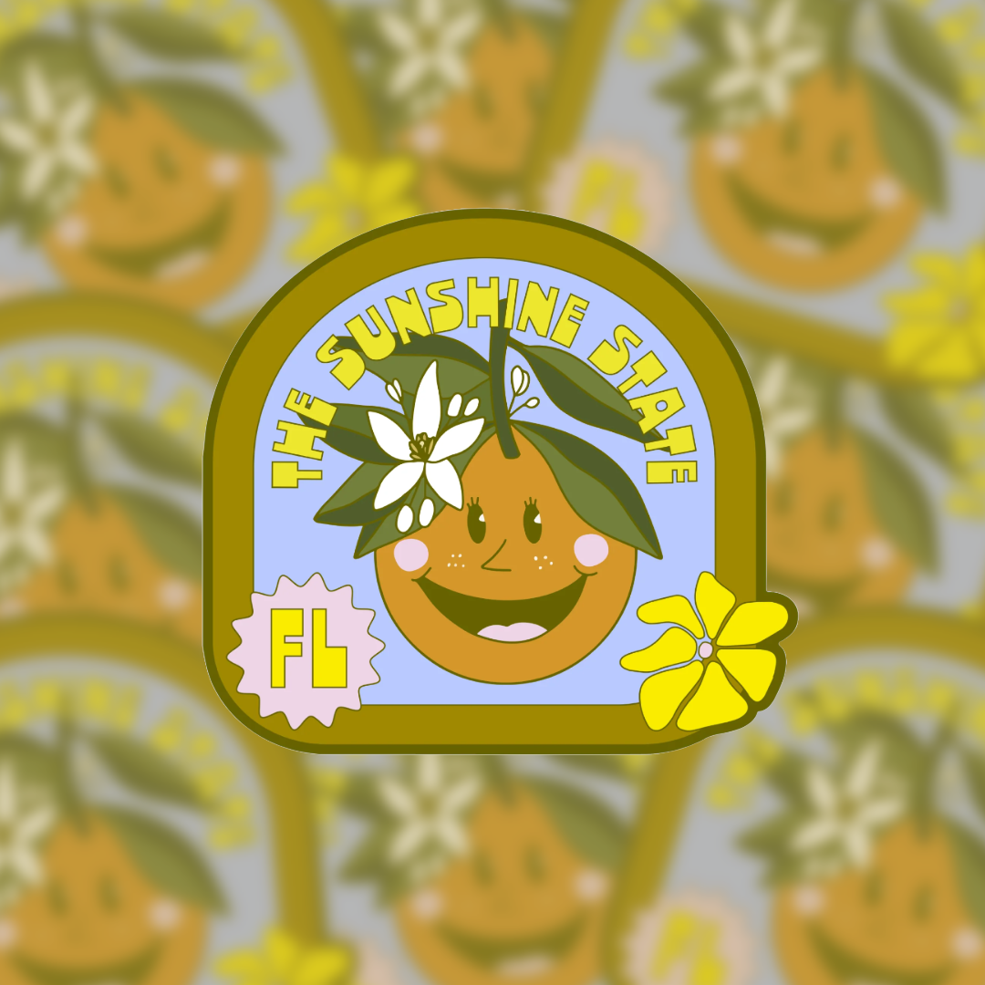 The Sunshine State - Vinyl Sticker