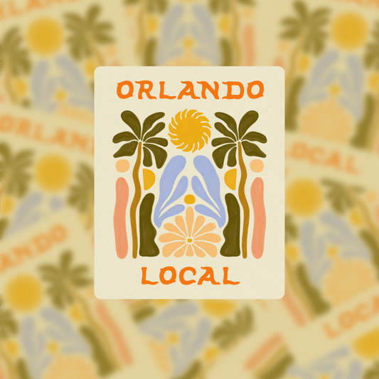 Orlando Local - Vinyl Sticker