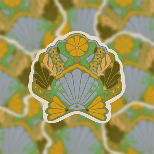 SoulShine Seashell - Vinyl Sticker