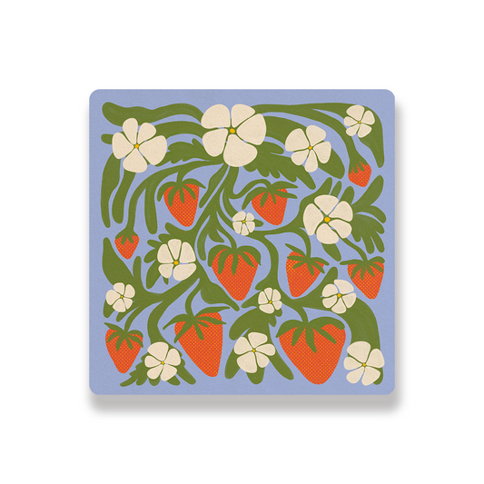 Strawberry Field - Vinyl Sticker