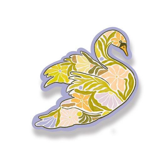 Swan Lover - Vinyl Sticker