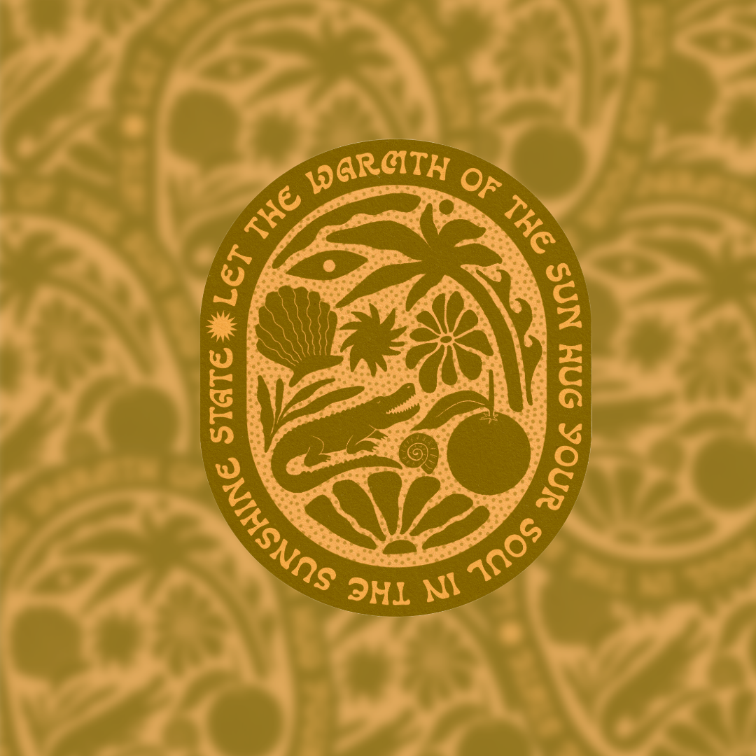 Let The Warmth Of The Sun Hug Your Soul - Vinyl Sticker