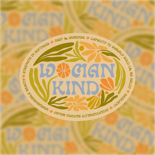 Woman Kind - Vinyl Sticker