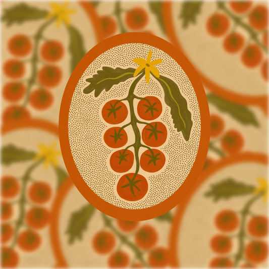 Tomato Vine - Vinyl Sticker