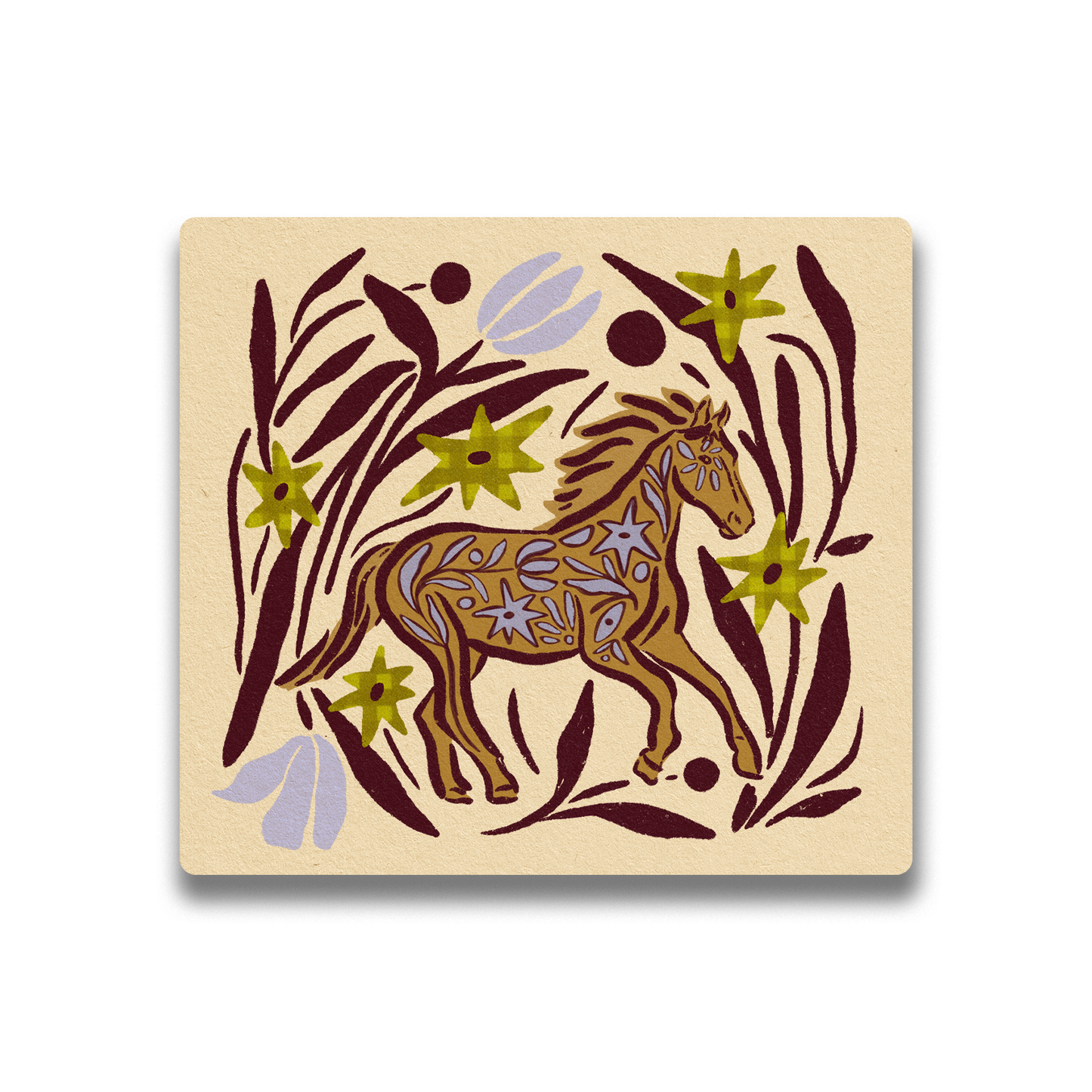 Year Of The Horse - Vinyl Sticker