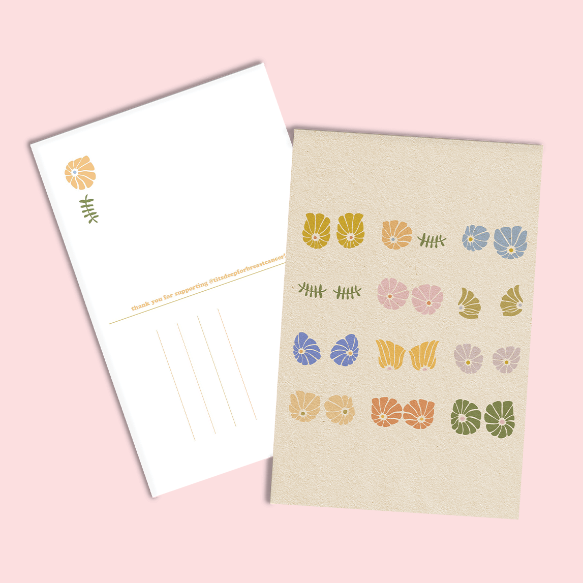 Tits Deep x SoulShine Post Cards - Pack of 5