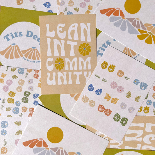 Tits Deep x SoulShine Post Cards - Pack of 5