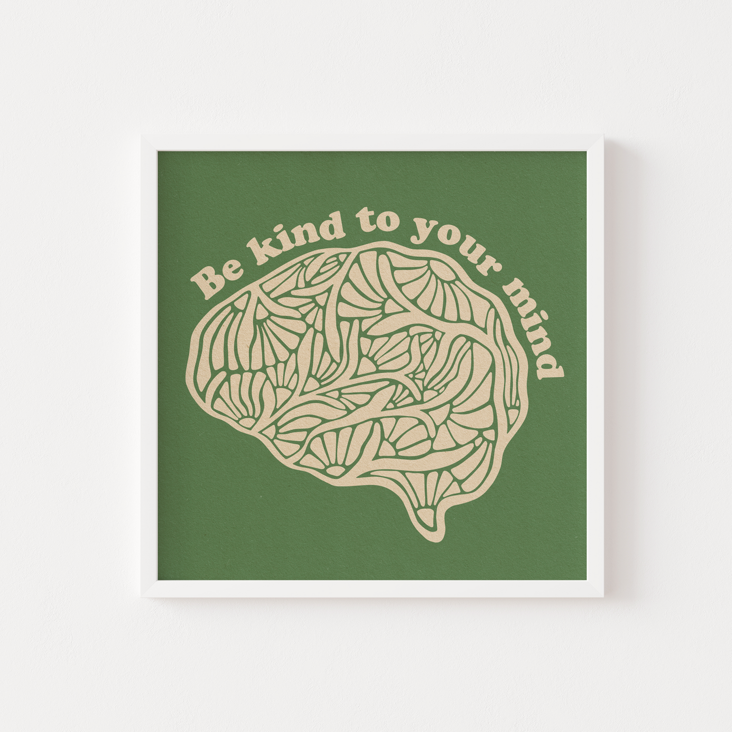 Be Kind To Your Mind - Print