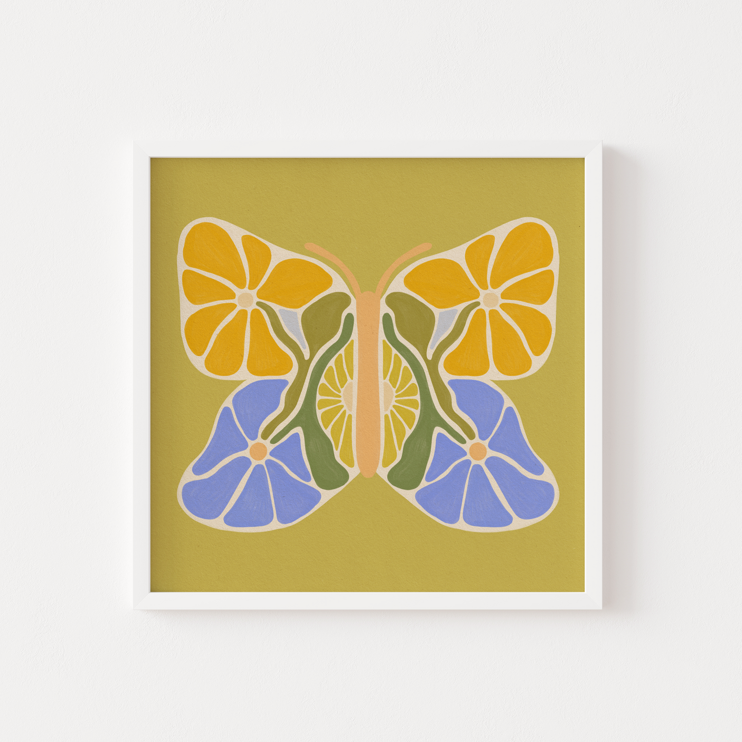 Floral Butterfly - Print