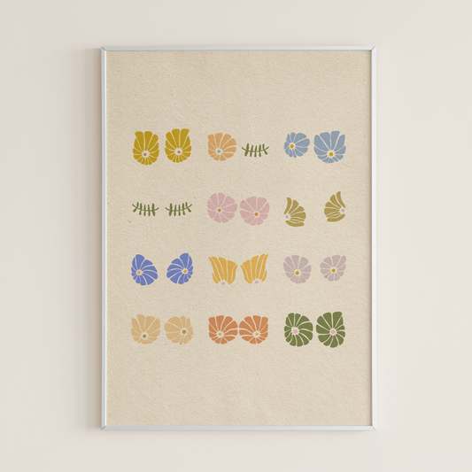 Flower Tatas - Print