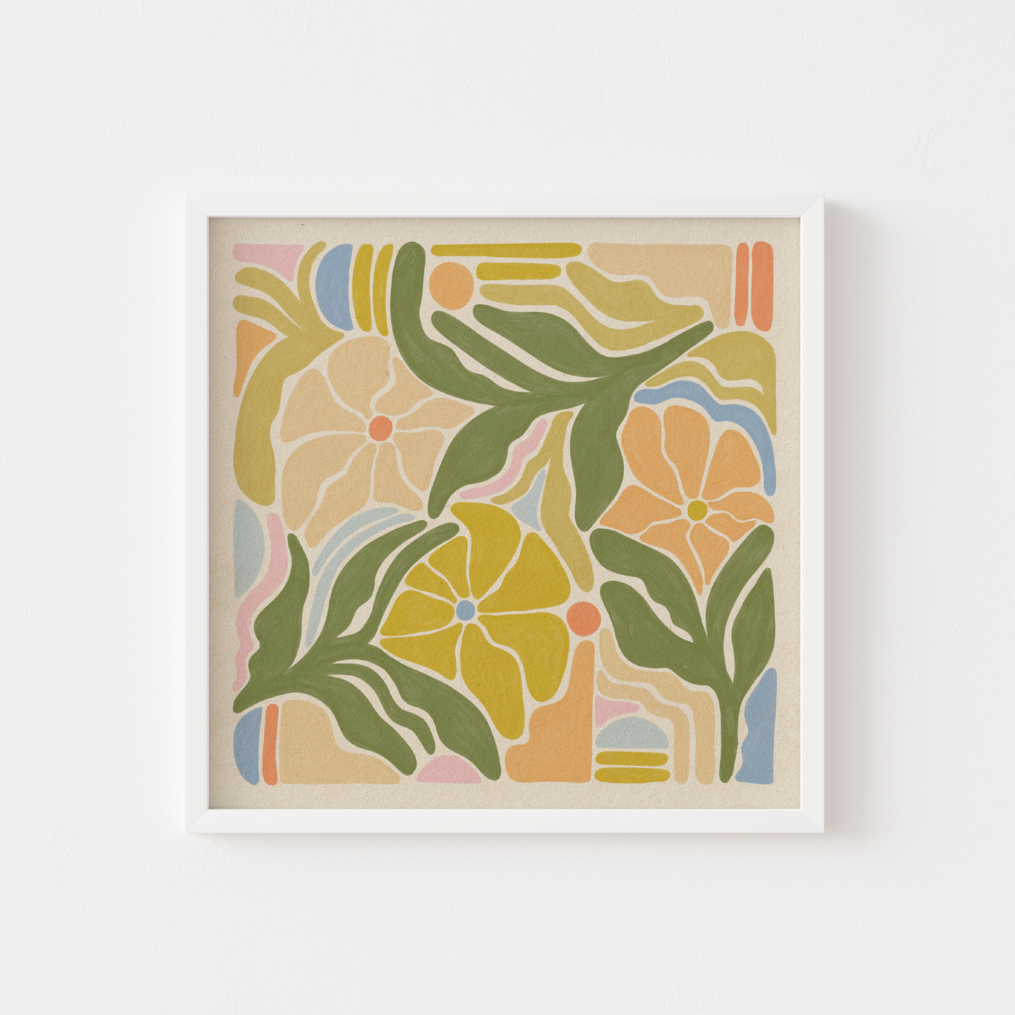 Seamless Flow Florals - Print