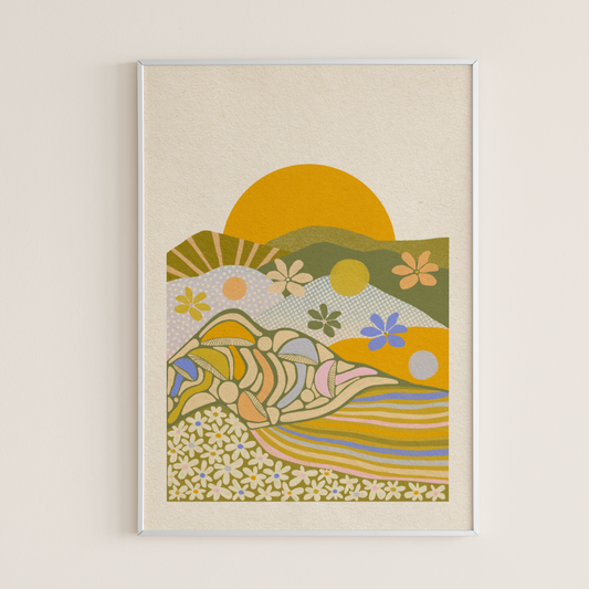 You Are Not Lost, You Are Here - Print