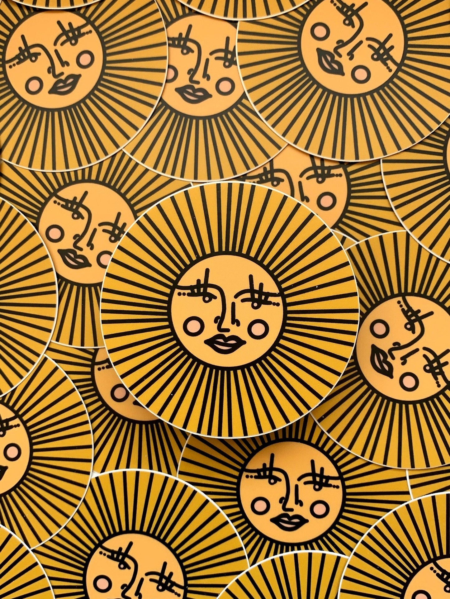Sunshine Sun - Vinyl Sticker