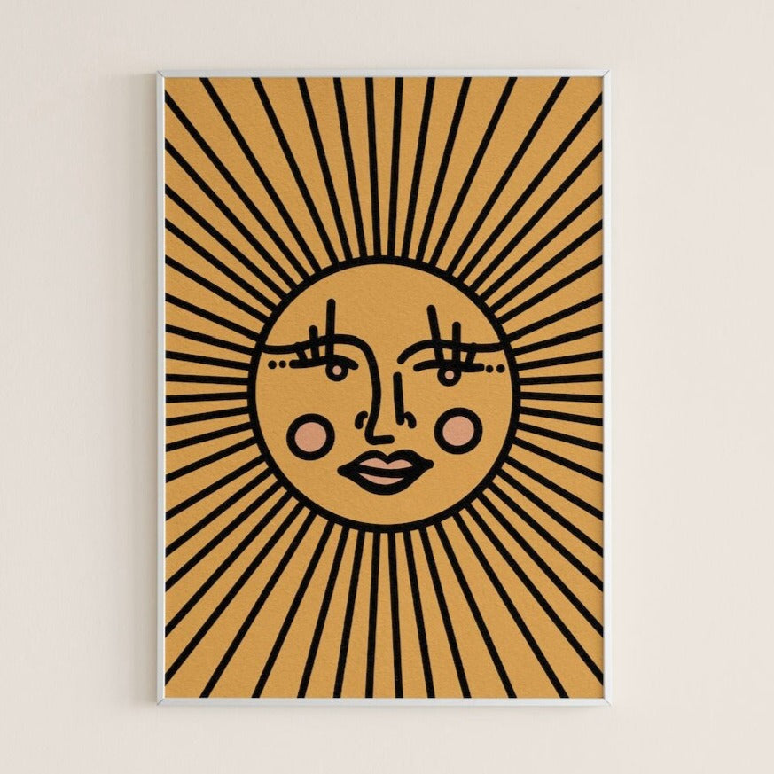 Sunshine Face - Print