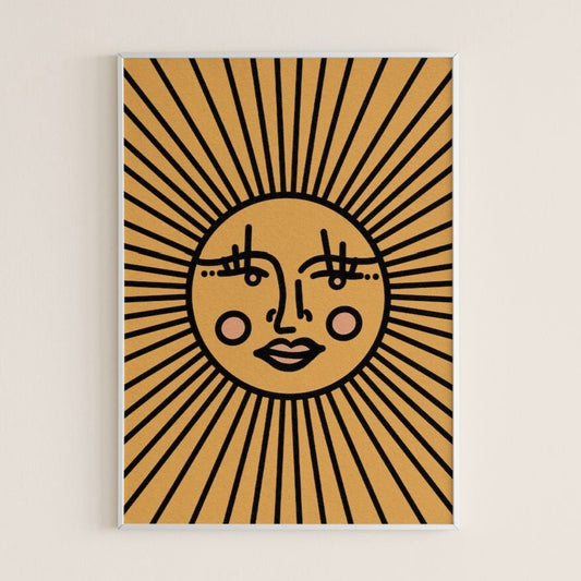 Sunshine Face - Print
