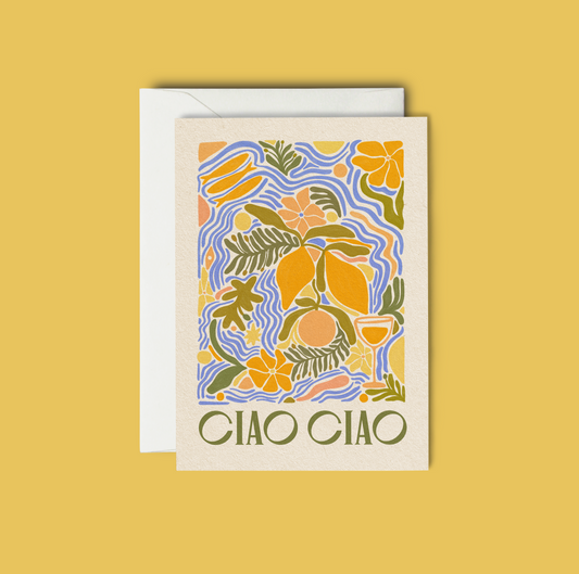 Ciao Ciao - Greeting Card