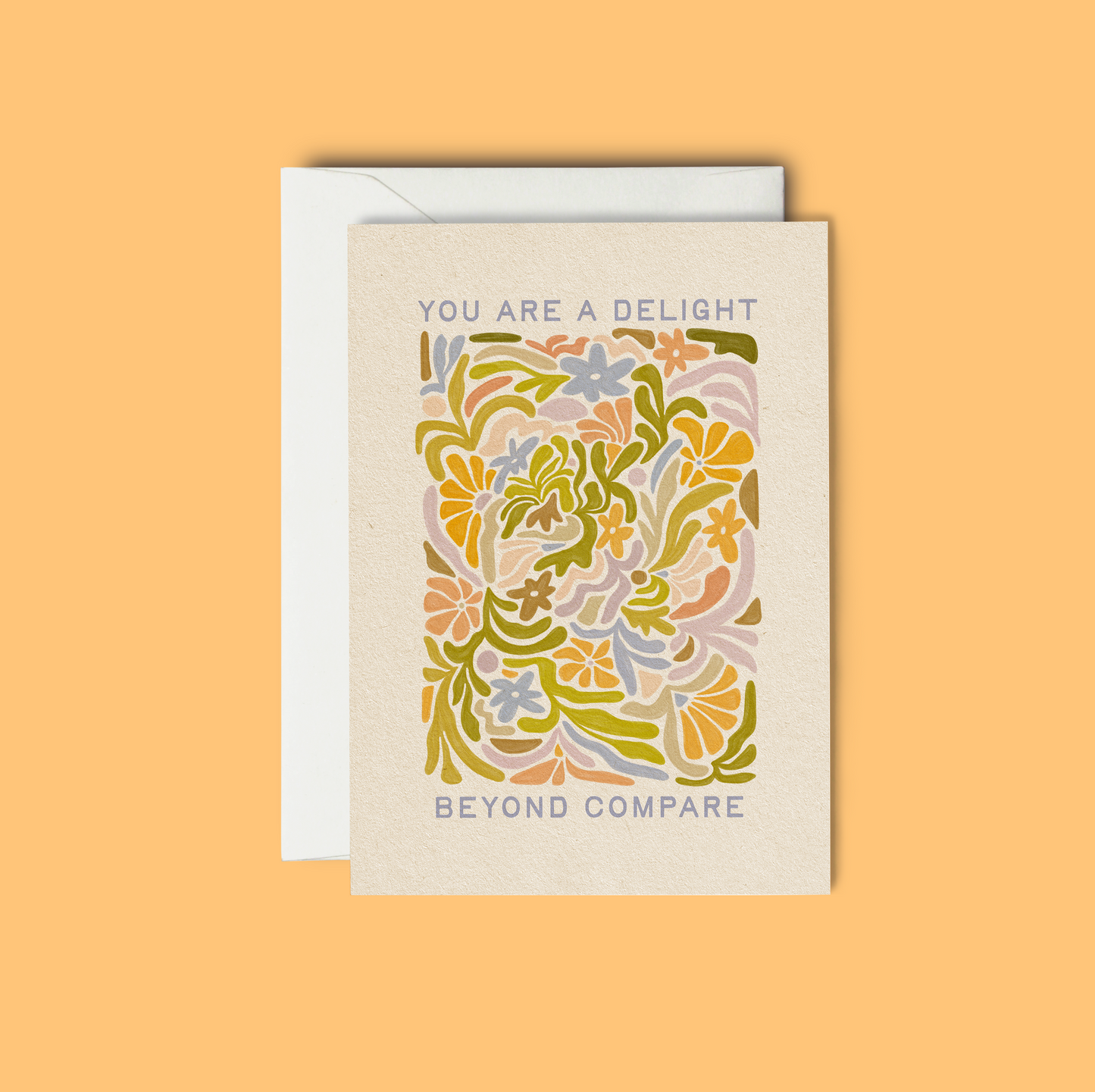 Delight Beyond Compare - Greeting Card