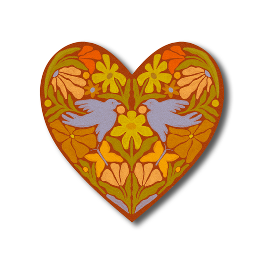Lovebirds - Vinyl Sticker