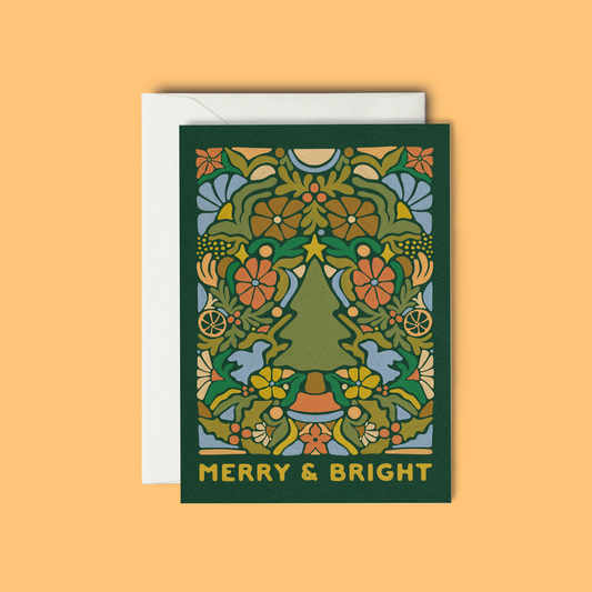 Merry & Bright - Holiday Card