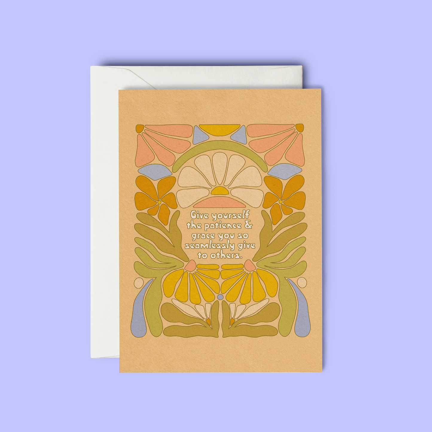 Patience & Grace - Greeting Card