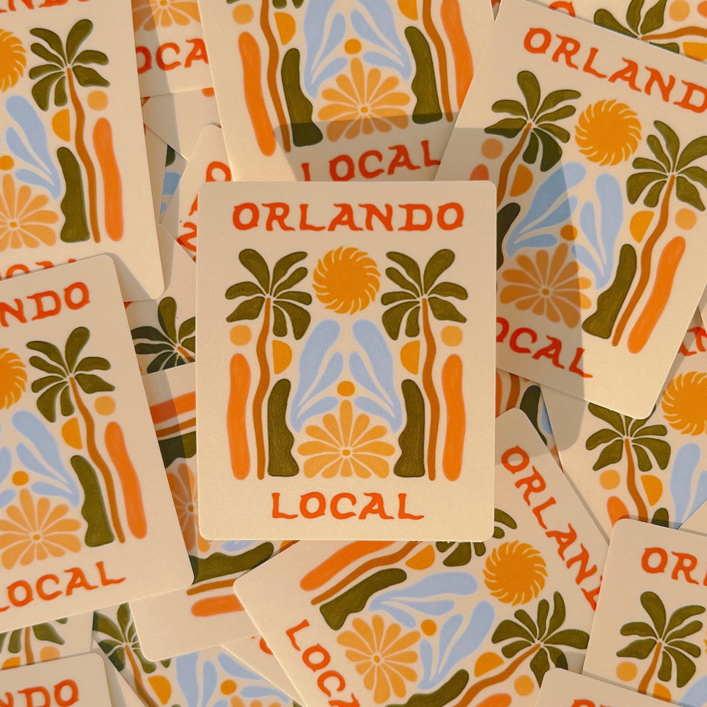 Orlando Local - Vinyl Sticker