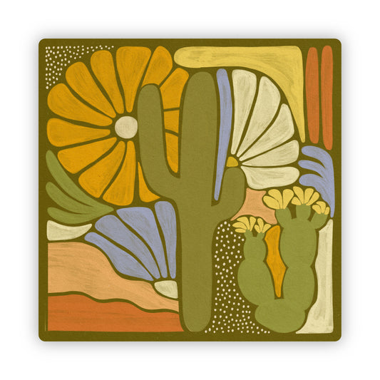 Saguaro Fields - Vinyl Sticker