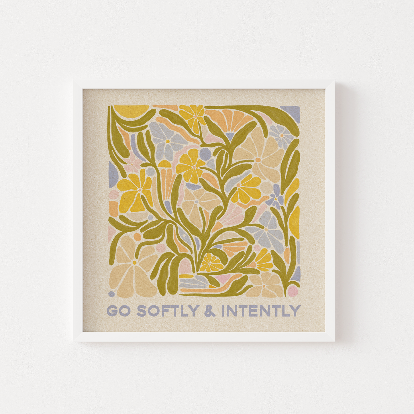Softly & Intently - Print