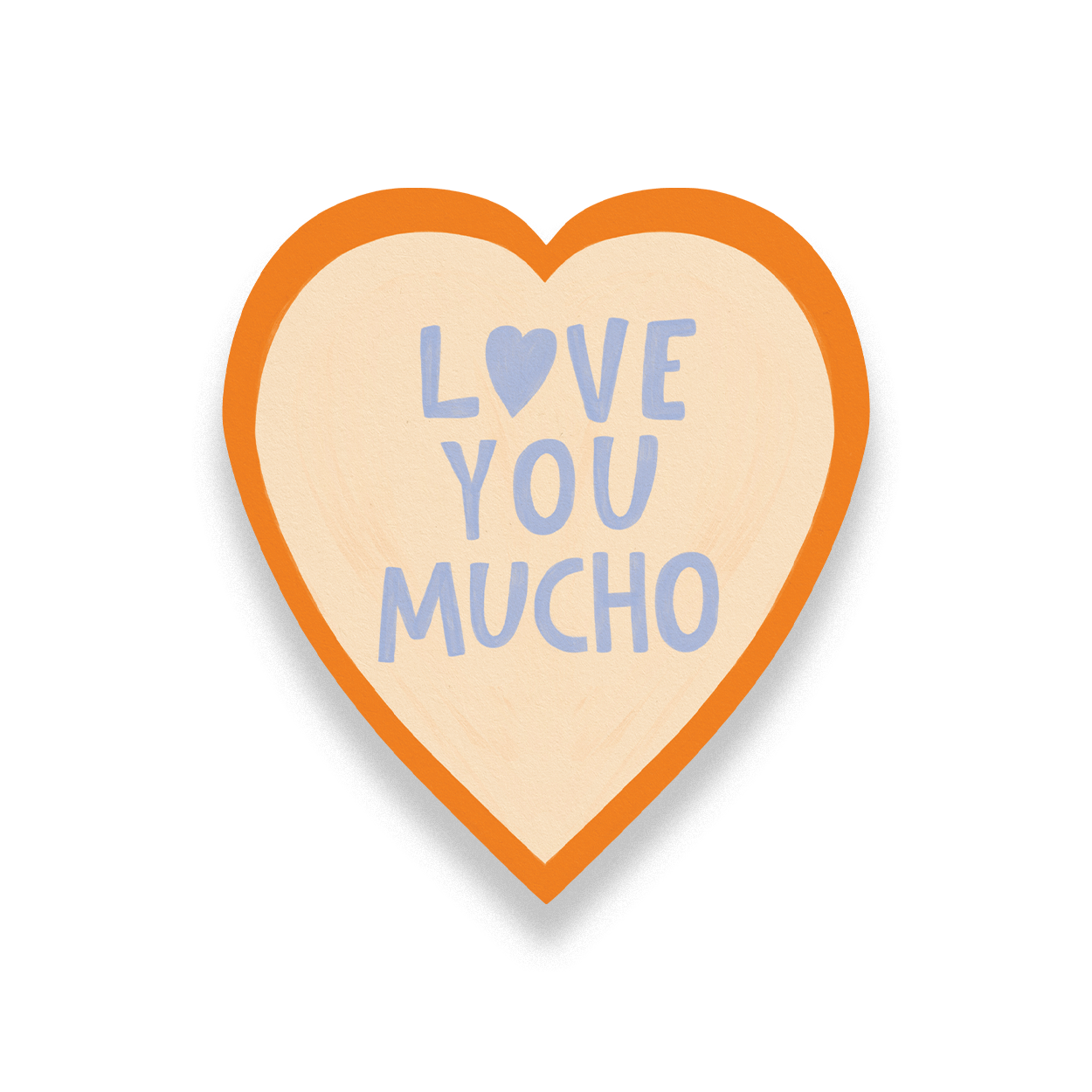 I Love You Mucho - Vinyl Sticker